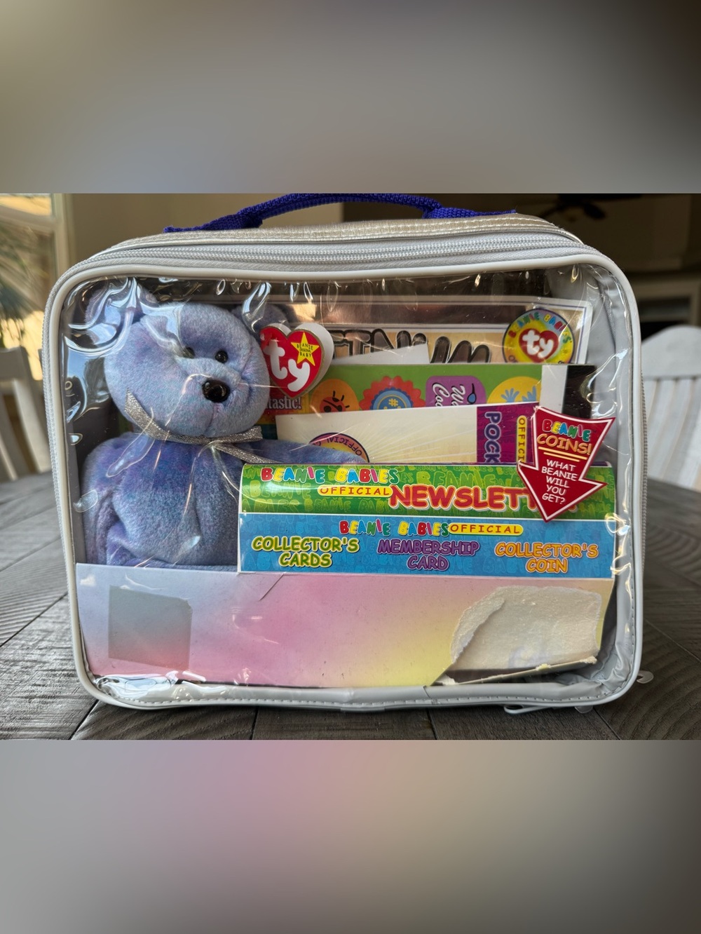 Ty Beanie Babies Official Club Platinum Edition Membership Kit